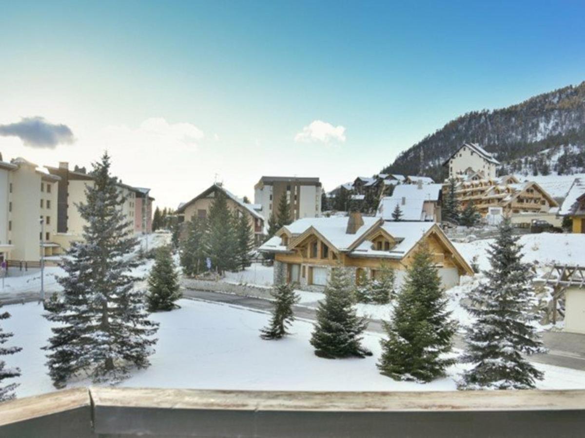 Studio Renove Pour 3 Au Centre De Montgenevre Avec Parking - Fr-1-266-166 Kültér fotó