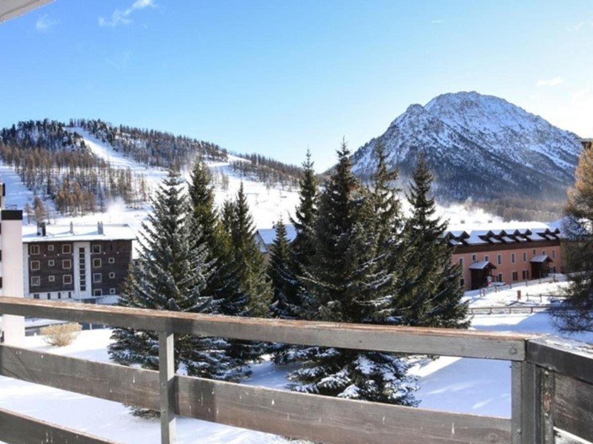 Studio Renove Pour 3 Au Centre De Montgenevre Avec Parking - Fr-1-266-166 Kültér fotó